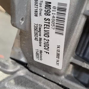 motore alfaromeo stelvio 5